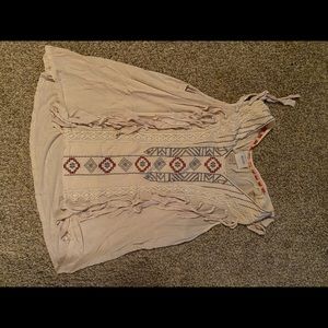 Knox rose fringe shirt